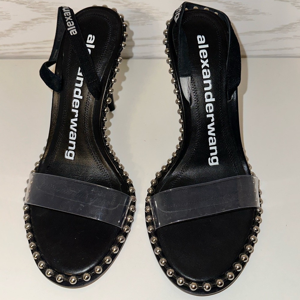 Alexander wang sling back used only 1x size 36.5 (6 1/2 us) NO BOX NO DUST BAG
